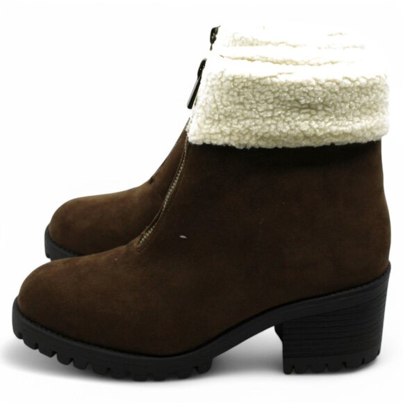 Bella Vita Womens Cable Lug Boot Ankle - Picture 6 of 8